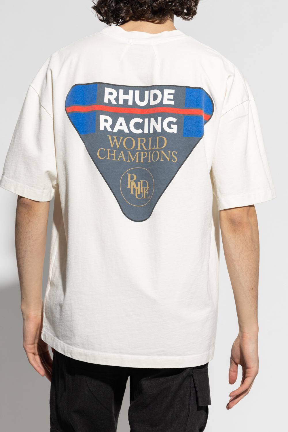 Rhude T-shirt with logo | Men's Clothing | Vitkac